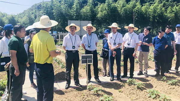 培训班现场观摩耕地质量监测点 培训班现场观摩耕地质量监测点